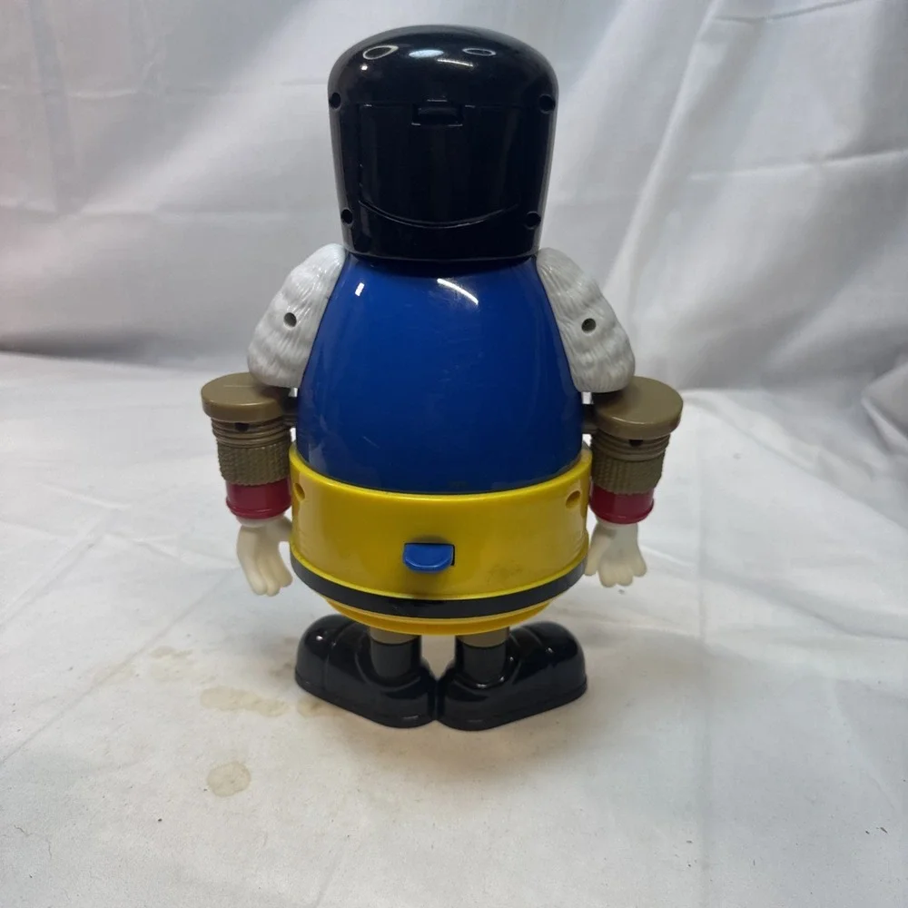 Vintage Blue M&M's‎ Nutcracker Candy Dispenser